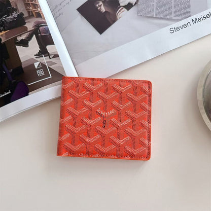 Goyard Victoire Wallet: Classic Goyardine Canvas Bi-Fold