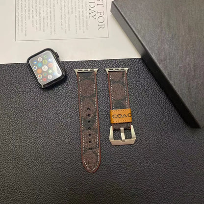 Coach Apple Watch Strap Band Classic Leather