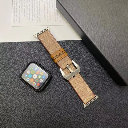 Coach Apple Watch Strap Band Classic Leather
