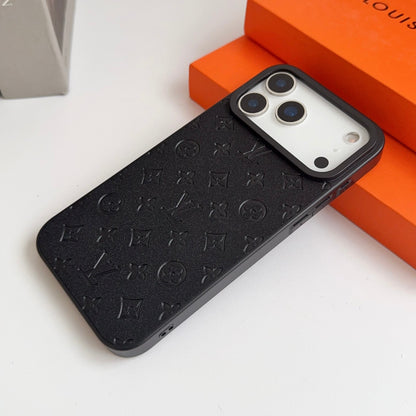 Luxury LV Leather Phone Case For iPhone 12-18 Pro & Pro Max