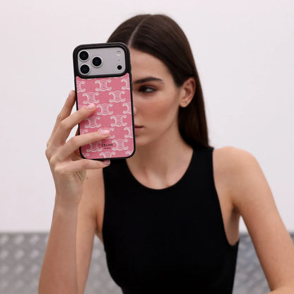 LUXURY CELINE IPHONE CASE CLASSIC PINK
