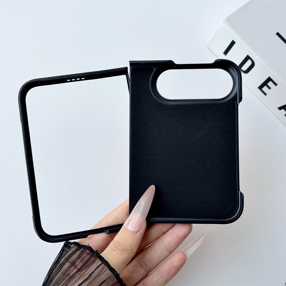 Luxury Dior Oblique Embossed iPhone Duo Case - Foldable Cover