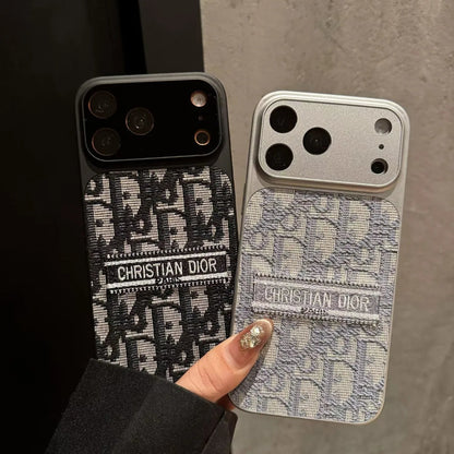 Luxury Monogram Designer Dior Cover for iPhone 12-18 Pro & Pro Max