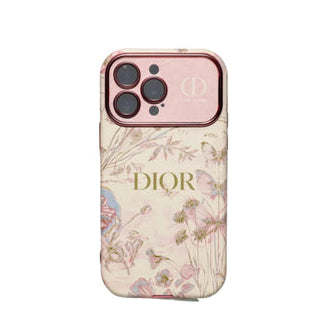 Dior Case Flower Style for iPhone 13 14 15 16 / Pro / Pro Max