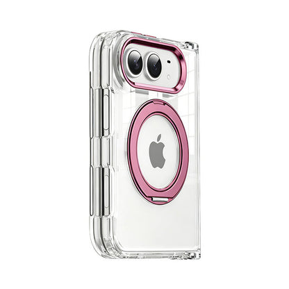 iPhone Duo Transparent MagSafe Stand Case