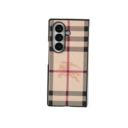 Luxury Burberry Case for Samsung galaxy Z Fold 3-8