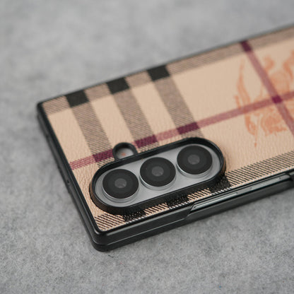 Luxury Burberry Case for Samsung galaxy Z Fold 3-8