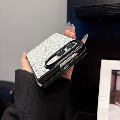 Luxury GYD Monogram Foldable MagSafe Case for iPhone Duo