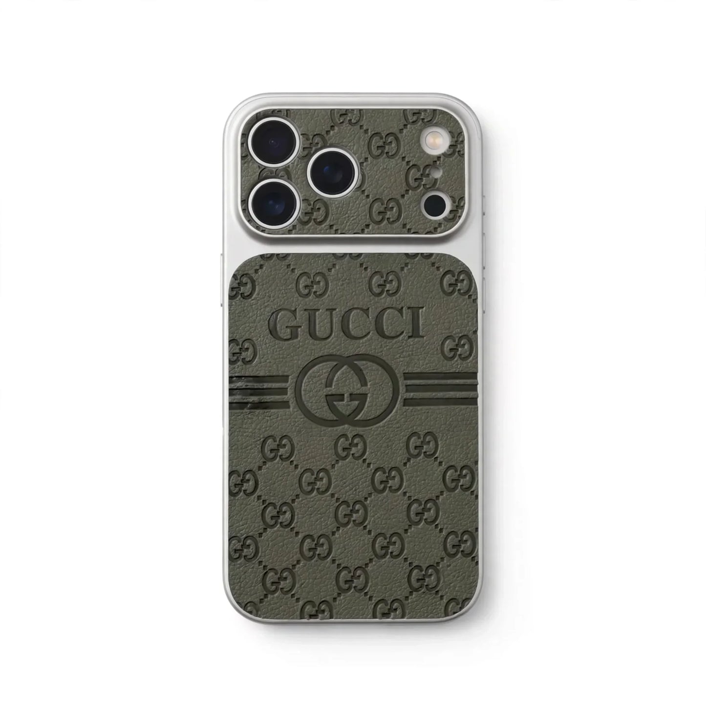 Luxury Leather GG iPhone Case