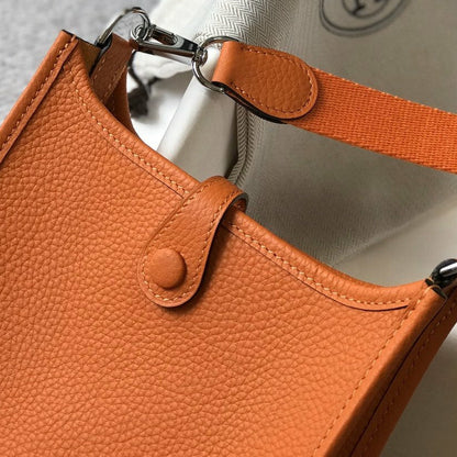Luxury Handle Bag Orange