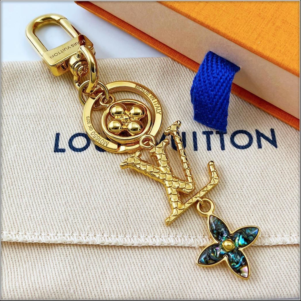 Classic Folding LV Keychain Keyring