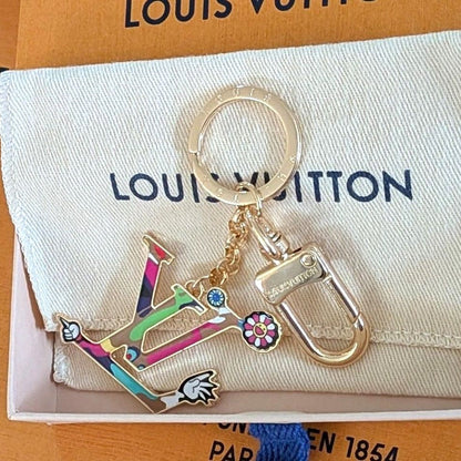 Luxury Classic Folding LV Keychain Keyring