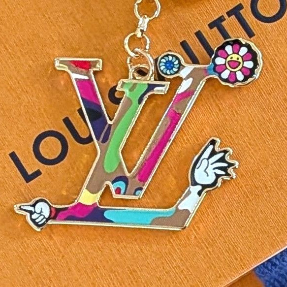 Luxury Classic Folding LV Keychain Keyring