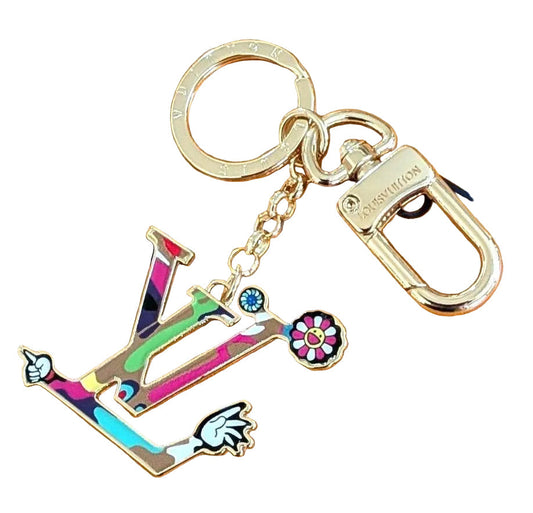 Luxury Classic Folding LV Keychain Keyring