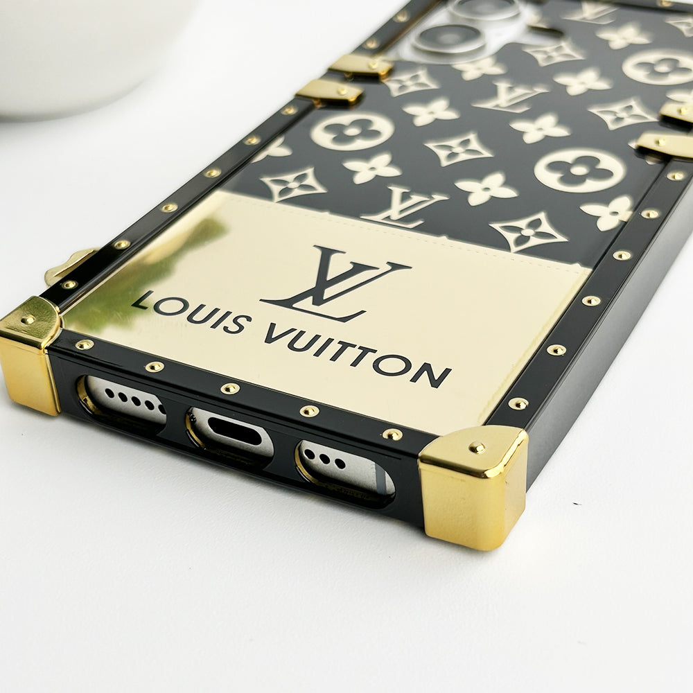 Luxury Brand Shiny Trunk Case For iPhone 12-18 Pro & Pro Max