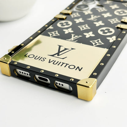Luxury Brand Shiny Trunk Case For iPhone 12-18 Pro & Pro Max