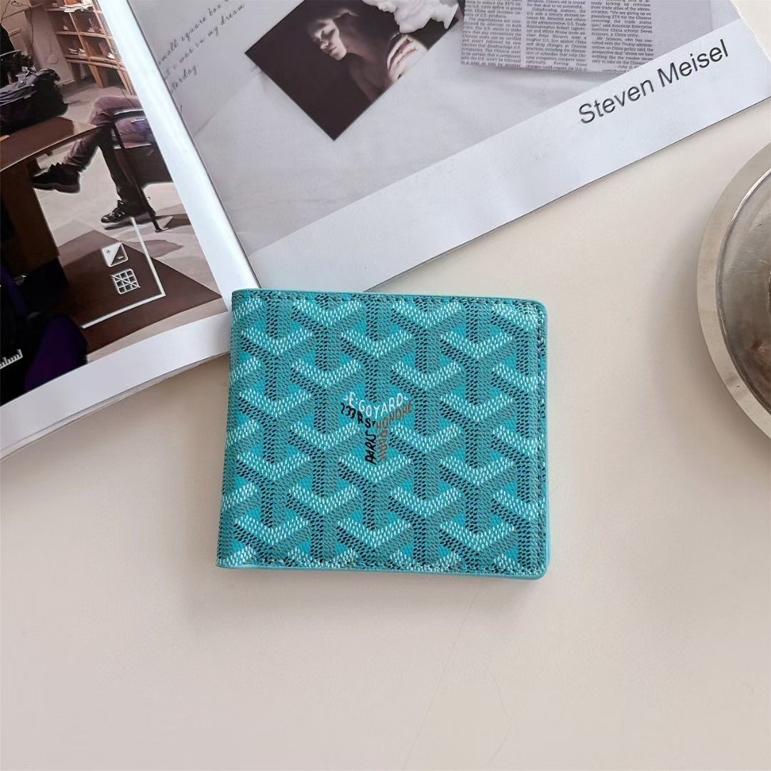 Goyard Victoire Wallet: Classic Goyardine Canvas Bi-Fold