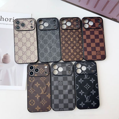 Luxury Monogram MagSafe Case for iPhone 12-17 Series