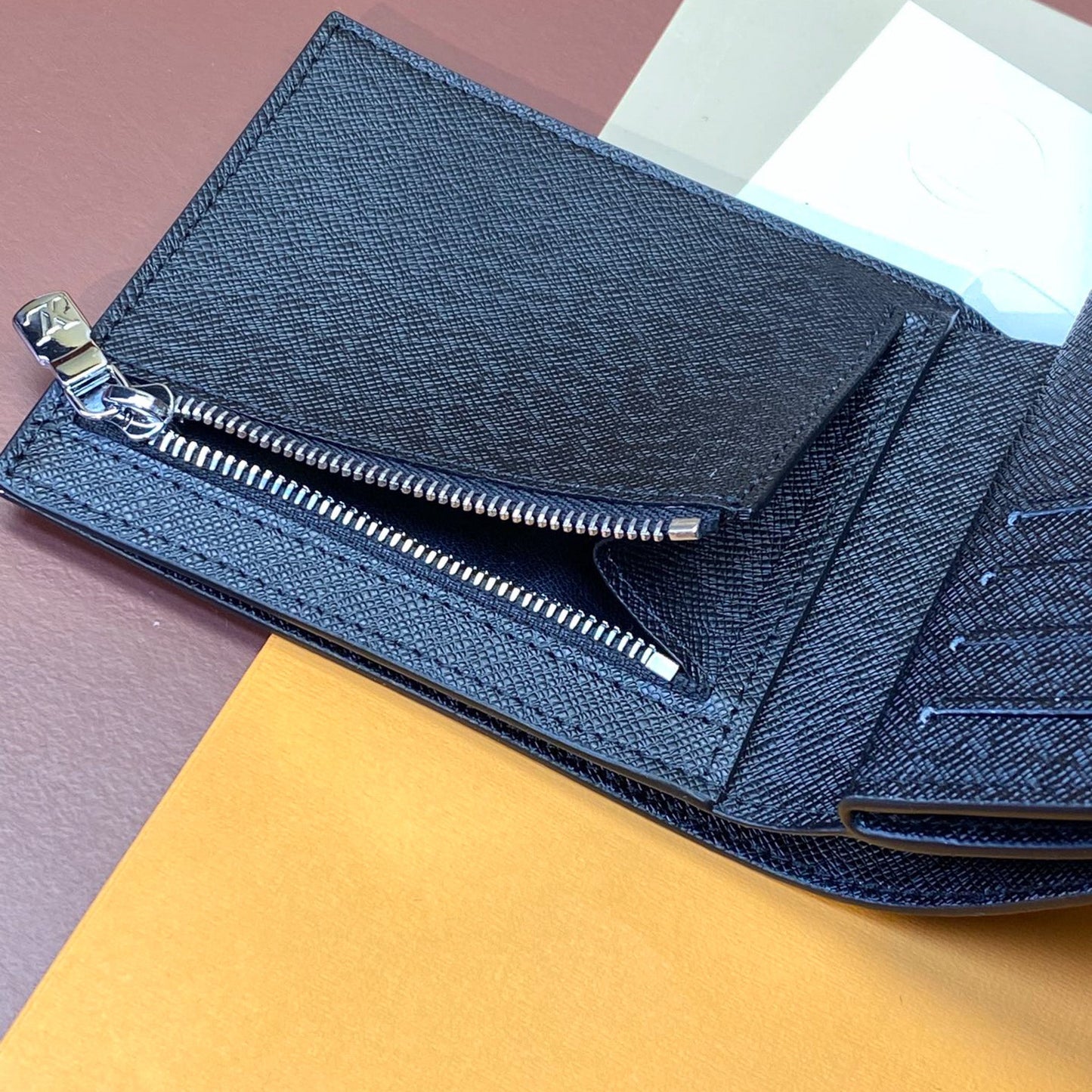 Brown Monogram Wallet Trifold Style