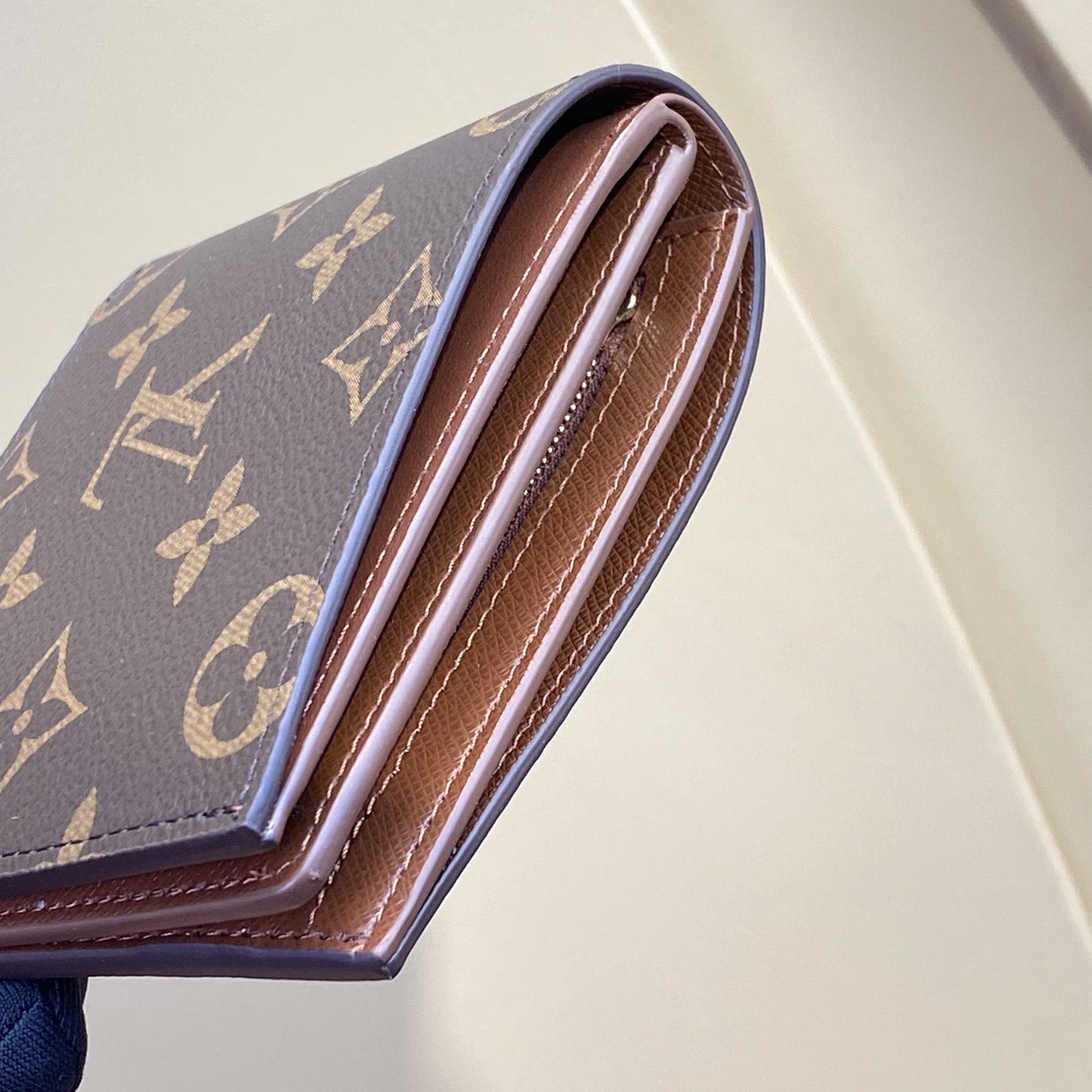 Brown Monogram Wallet Trifold Style