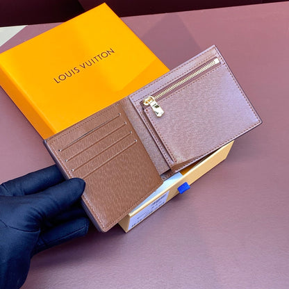 Brown Monogram Wallet Trifold Style