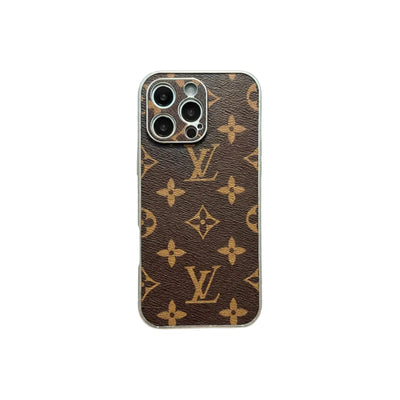 SOFT LUXURY IPHONE CASE WITH GOLDEN BORDER