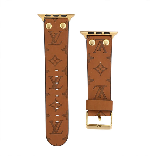 Luxury Band Embossed Leather Watch