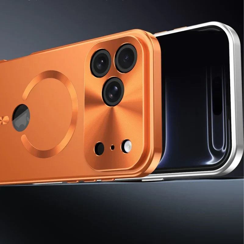 MagSafe Privacy Shield: Metallic 360° Full-Body iPhone Case