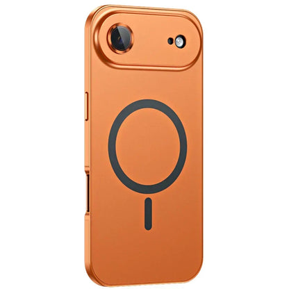 Luxurious Aluminum Magnetic Phone Case Lens Glass Protective For iPhone 12-18 Pro & Pro Max