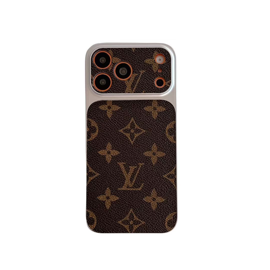 Multicolor Monogram LV-Style Phone Case for iPhone 13-17