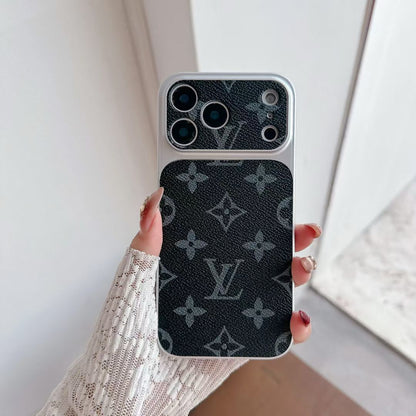 Multicolor Monogram LV-Style Phone Case for iPhone 13-17