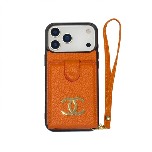 Chanel Luxury Leather iPhone Case 17 / 16 / 15 / 14