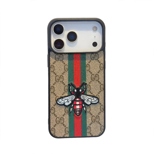 Bee or Snake Design Luxe iPhone Case For iPhone 17 / 16 / 15 / 14
