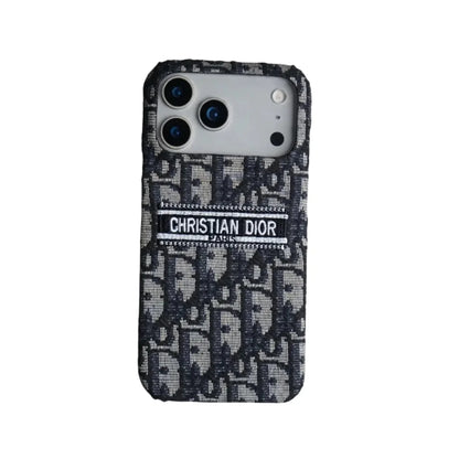 Luxury C Dior Brand Design Case For iPhone 18/ 17 / 16 / 15 / 14