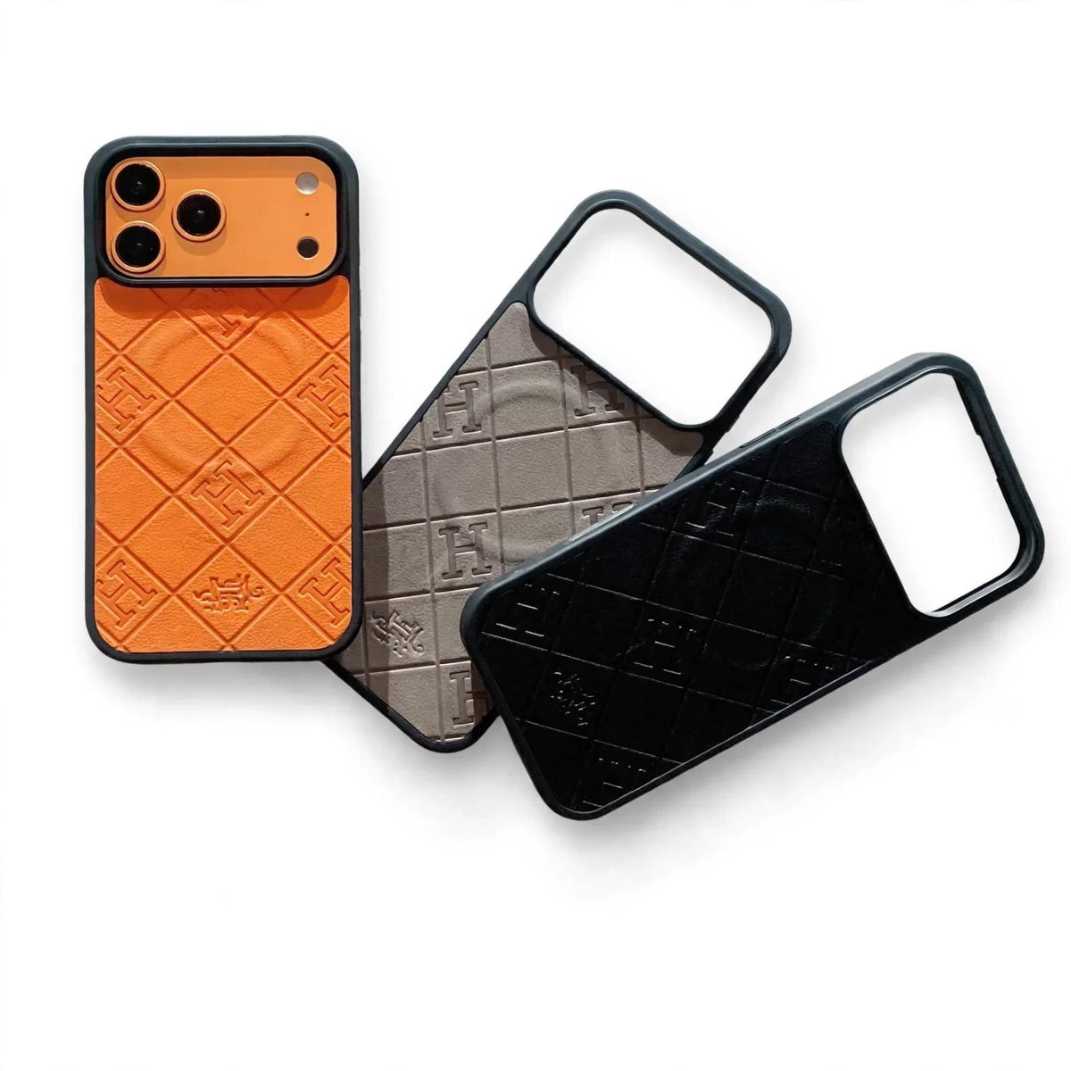 HRM MagSafe Quilted Leather Case