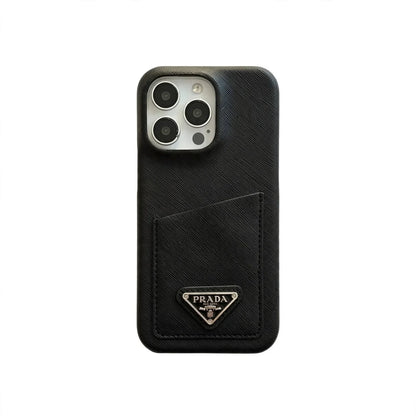 Luxury Prada Phone Case for iPhone 13-18 Pro & Pro Max