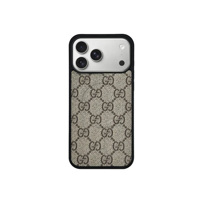 Designer Monogram MagSafe Case for iPhone 12-17 Series