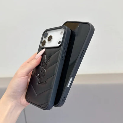 Luxury YSL Phone Case for iPhone 13-17