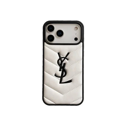 Luxury YSL Phone Case for iPhone 13-17