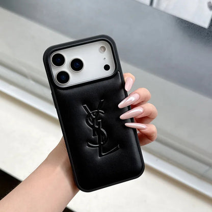 Luxury YSL Phone Case for iPhone 13-17