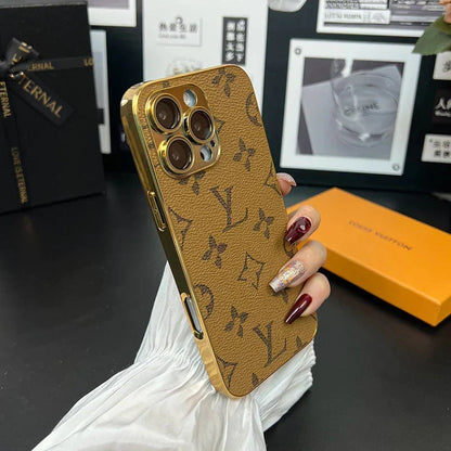 NEW DESIGN SOFT LUXURY IPHONE CASE WITH GOLDEN BORDER Roxy New 2