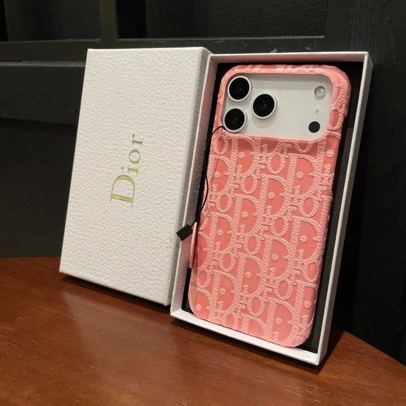 DR Luxury Leather Phone Case For iPhone 12-18 Pro & Pro Max