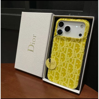 DR Luxury Leather Phone Case For iPhone 12-18 Pro & Pro Max