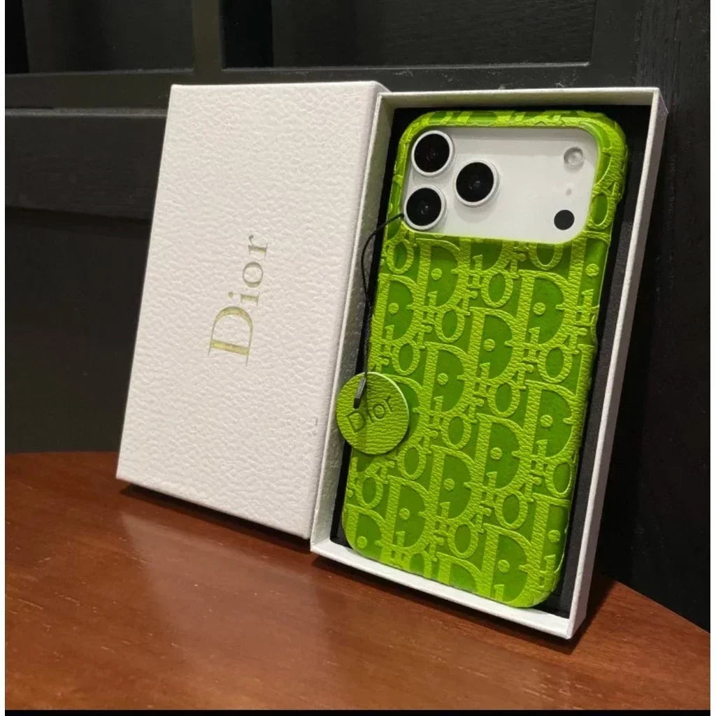 DR Luxury Leather Phone Case For iPhone 12-18 Pro & Pro Max