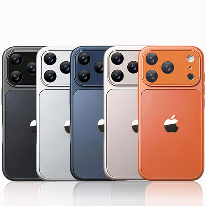 Luxury Matte Glass Case For iPhone 17 16 15 14