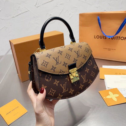 Monogram Canvas Bag Hand Held Crossbody Chain